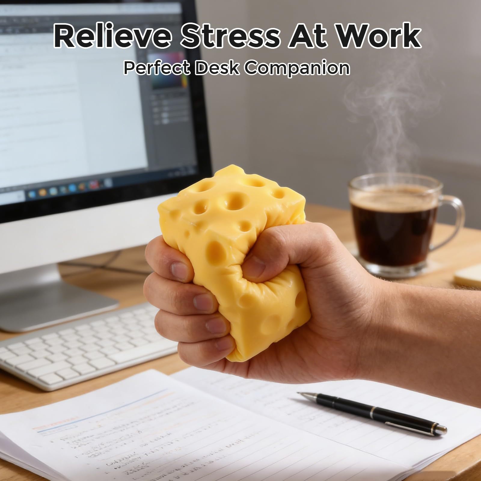 Novelty Squishy Toy Made Of TPR Material, Perfect Stress Relief Toy
