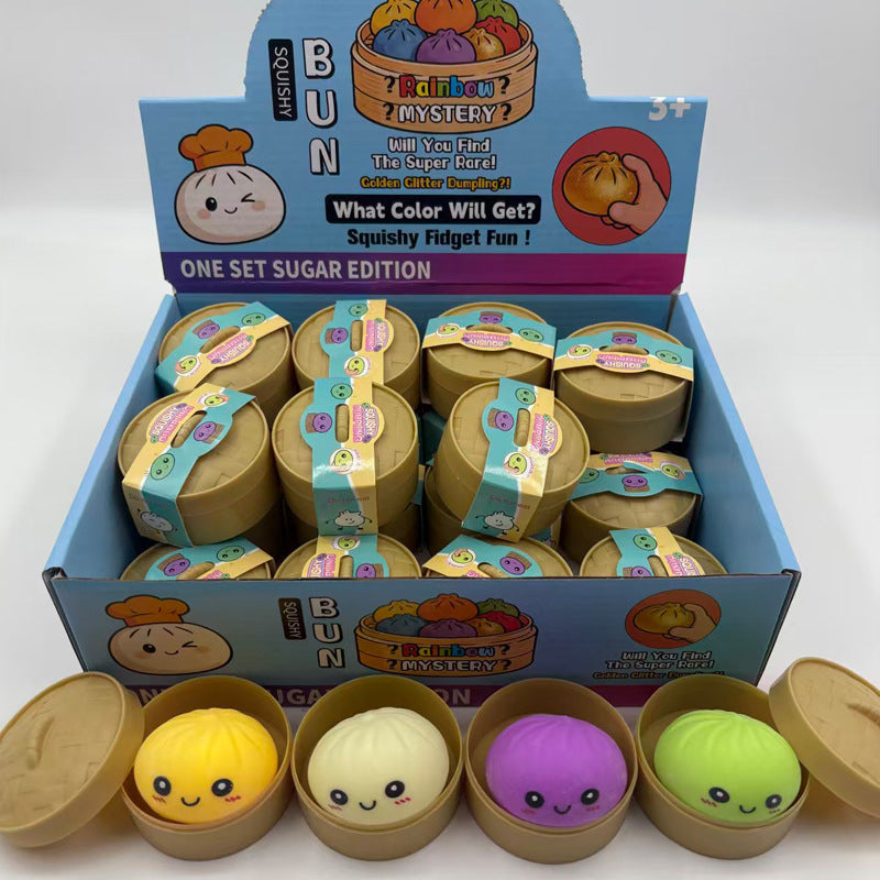 Halloween Cute Squishy Toy Made Of TPR Featuring Luminous Craft For Stress Relief