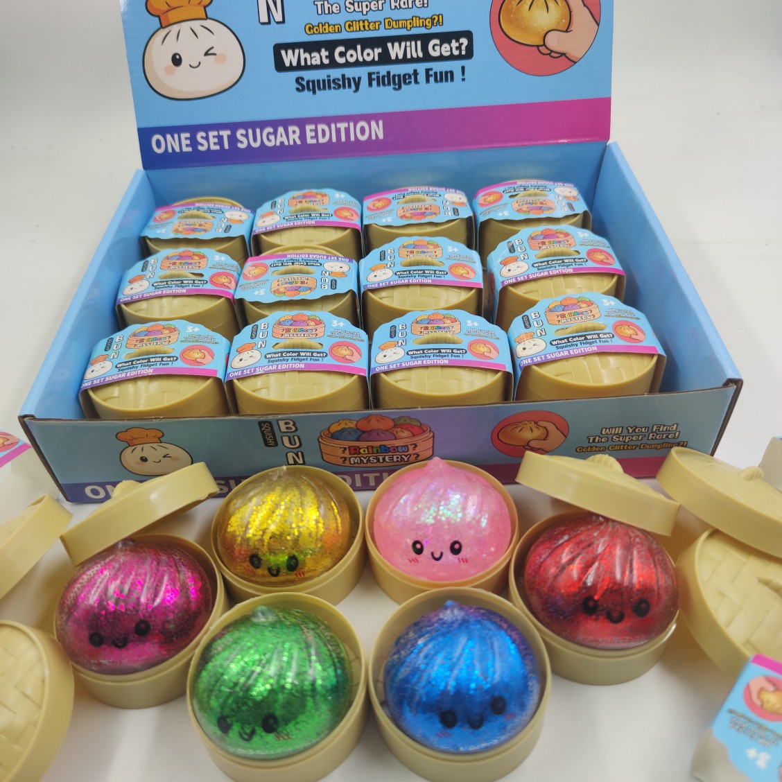 Halloween Cute Squishy Toy Made Of TPR Featuring Luminous Craft For Stress Relief