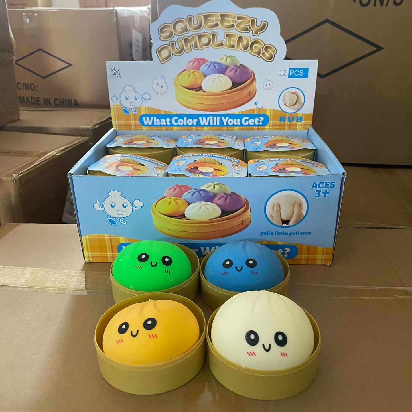 Halloween Cute Squishy Toy Made Of TPR Featuring Luminous Craft For Stress Relief