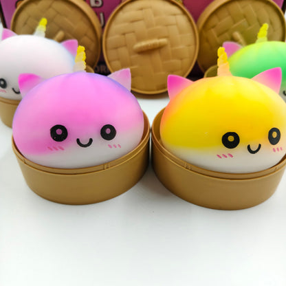 Halloween Cute Squishy Toy Made Of TPR Featuring Luminous Craft For Stress Relief