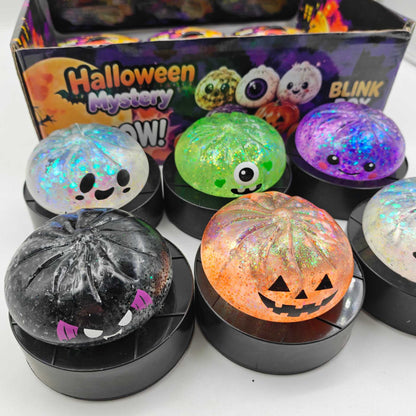 Halloween Cute Squishy Toy Made Of TPR Featuring Luminous Craft For Stress Relief