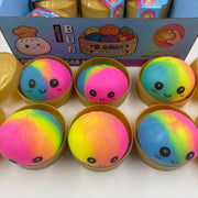 8.5cm Rainbow Dough Buns