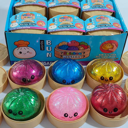 Halloween Cute Squishy Toy Made Of TPR Featuring Luminous Craft For Stress Relief