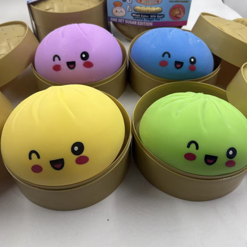 Halloween Cute Squishy Toy Made Of TPR Featuring Luminous Craft For Stress Relief
