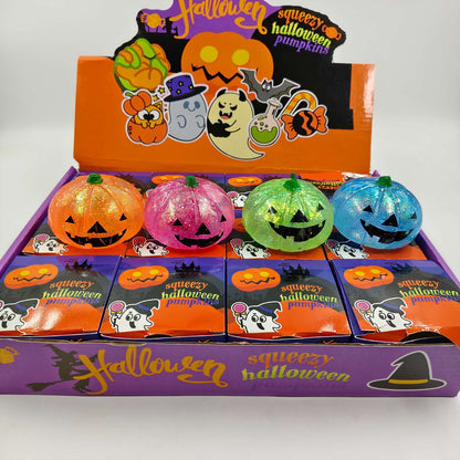 Halloween Cute Squishy Toy Made Of TPR Featuring Luminous Craft For Stress Relief