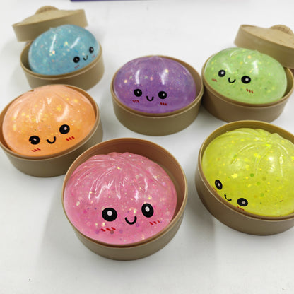 Halloween Cute Squishy Toy Made Of TPR Featuring Luminous Craft For Stress Relief