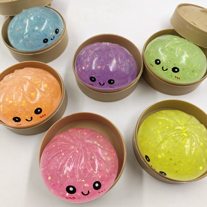 Halloween Cute Squishy Toy Made Of TPR Featuring Luminous Craft For Stress Relief