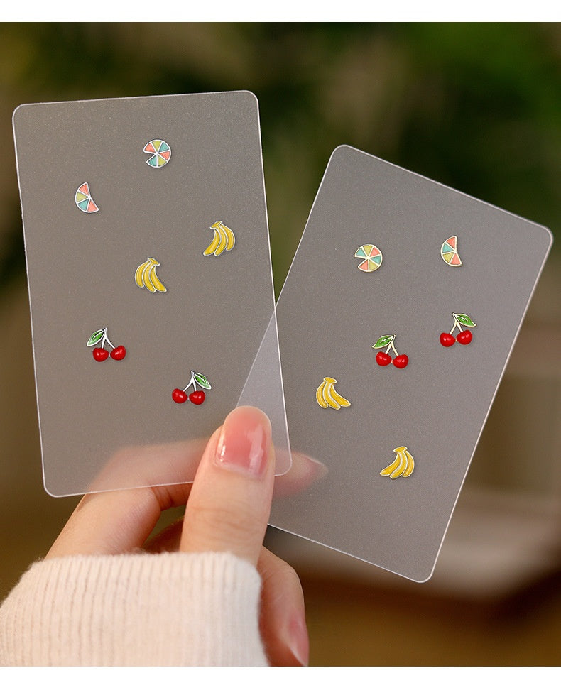 Cute Banana Stud Earrings For Women In Gold Featuring 925 Sterling Silver With Epoxy Craft