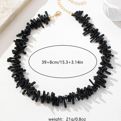 Handmade Cute Geometric Acrylic Choker Necklace For Women With 0.03µm Thick Handmade Chain