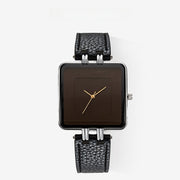 Silver edge black surface