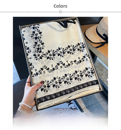 Women's Polyester Scarf Perfect For Summer, Lightweight And Stylish Accessory