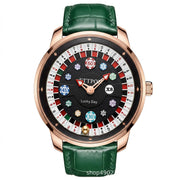 Rose Gold Green Belt