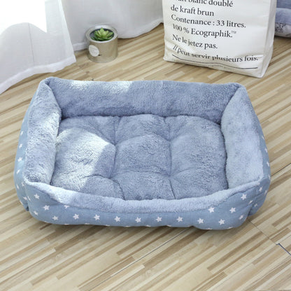 All Seasons Pet Bed With Soft PP Cotton Filling For Comfortable Rest