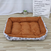 Cotton Square Mat - Coffee Color