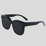 Bright Black Frame Black and Grey Lens