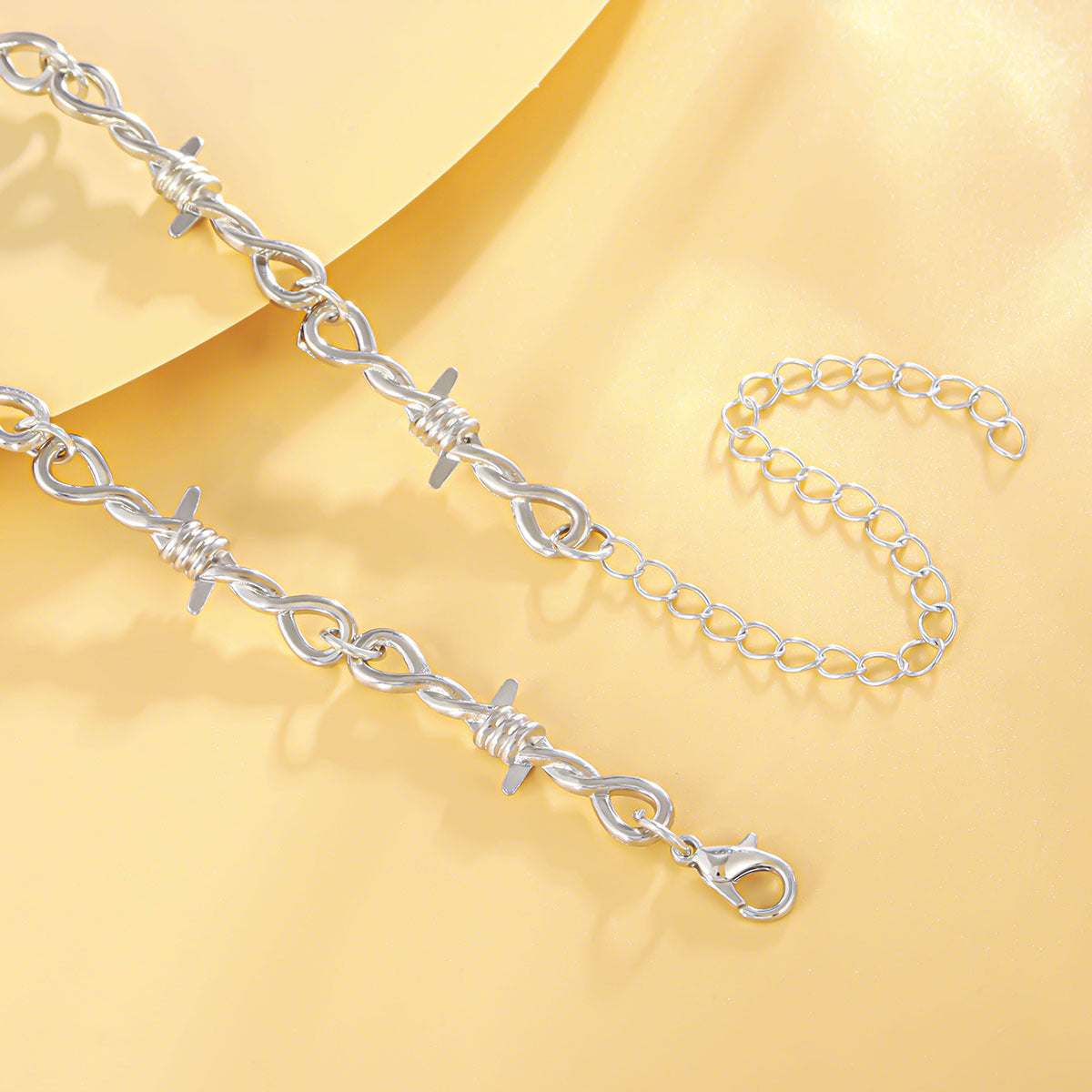 Cross Necklace With Titanium Steel Pendant In Hip-Hop Style Featuring Electroplated 304 Stainless Steel Cable Chain For Unisex
