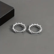 Copper-Willowwood Earrings-Silver