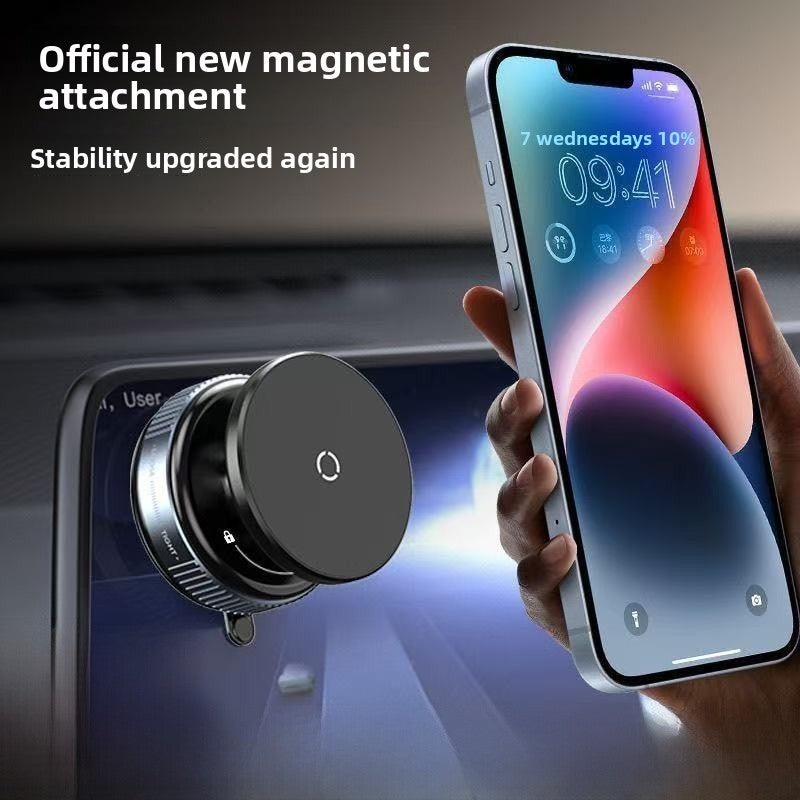 Car Phone Holder In Dyed Black For Secure And Convenient Mobile Device Mounting