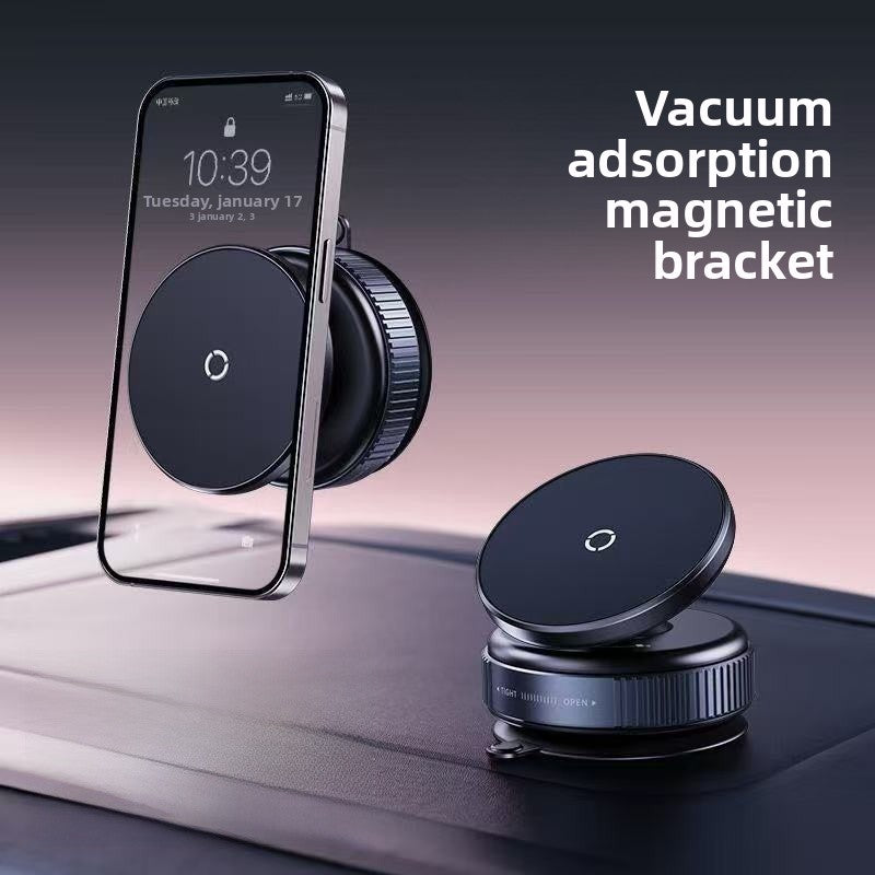 Car Phone Holder In Dyed Black For Secure And Convenient Mobile Device Mounting