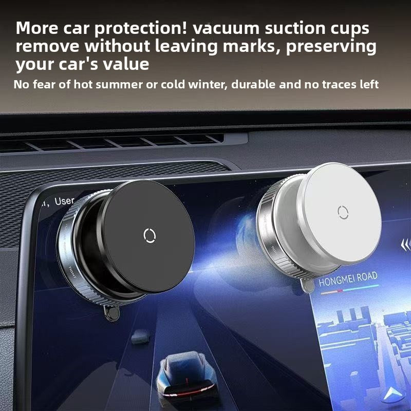 Car Phone Holder In Dyed Black For Secure And Convenient Mobile Device Mounting