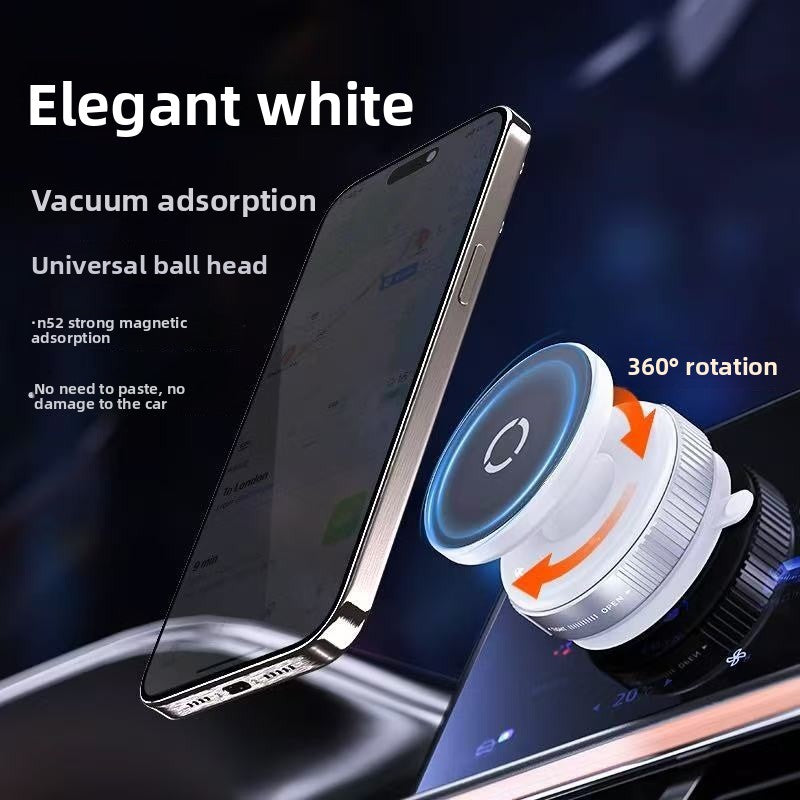 Car Phone Holder In Dyed Black For Secure And Convenient Mobile Device Mounting
