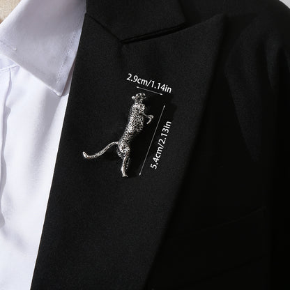 Gold Animal Pin Made Of Zinc Alloy Featuring Electroplated Craftsmanship
