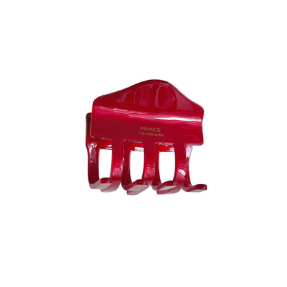 French Style Bow Tie Hair Claws For Women In Red, Made Of Acetic Acid Sheets, Perfect For Summer Hairpin