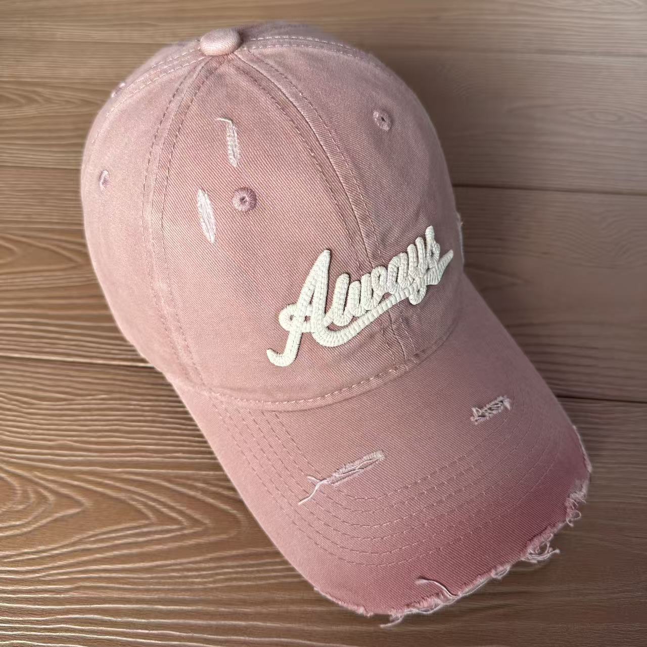 Vintage Style Unisex Baseball Cap With Curved Brim Featuring Embroidery And UV Protection In Cotton Material