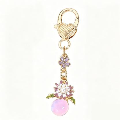 Heart Shape Key Chain Made Of Durable Alloy, Stylish And Perfect For Everyday Use