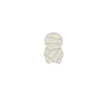 Cartoon Character Pin Made Of Zinc Alloy With Electroplated Finish, Perfect For Halloween
