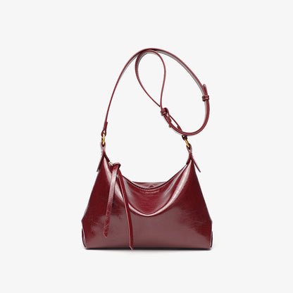 Women’s Square PU Leather Tote Bag With Sewing Thread Detail, Large Capacity, Single Shoulder Strap