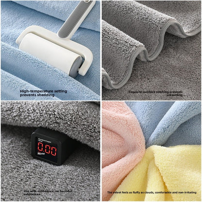 Soft And Absorbent Towels For Home Use, Available In Multiple Colors And Sizes