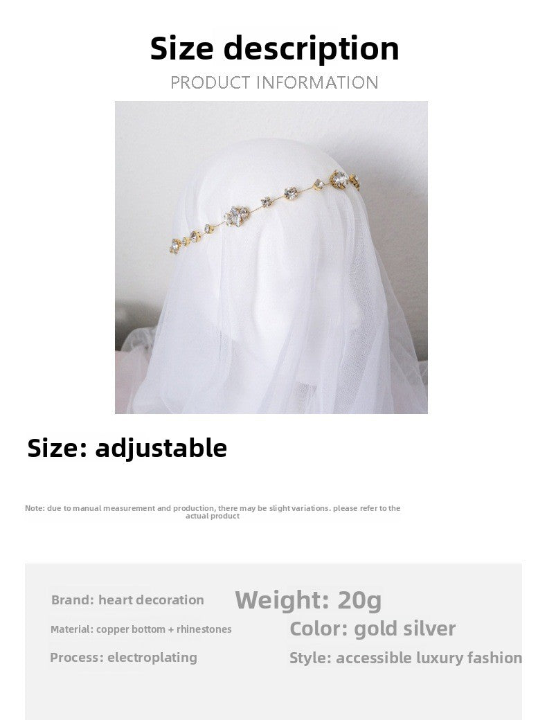 Bridal Water Droplets Hair Chain Insert Comb For Women Featuring Rhinestones, Perfect For Wedding Season