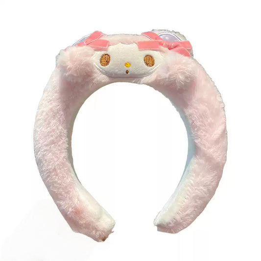 Sweet Animal Pattern Hair Band For Kids Made Of Soft Cotton, Comfortable And Stylish Hair Accessory