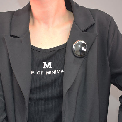 Irregular Pin Made Of Alloy With Electroplated Finish, Available In Gold