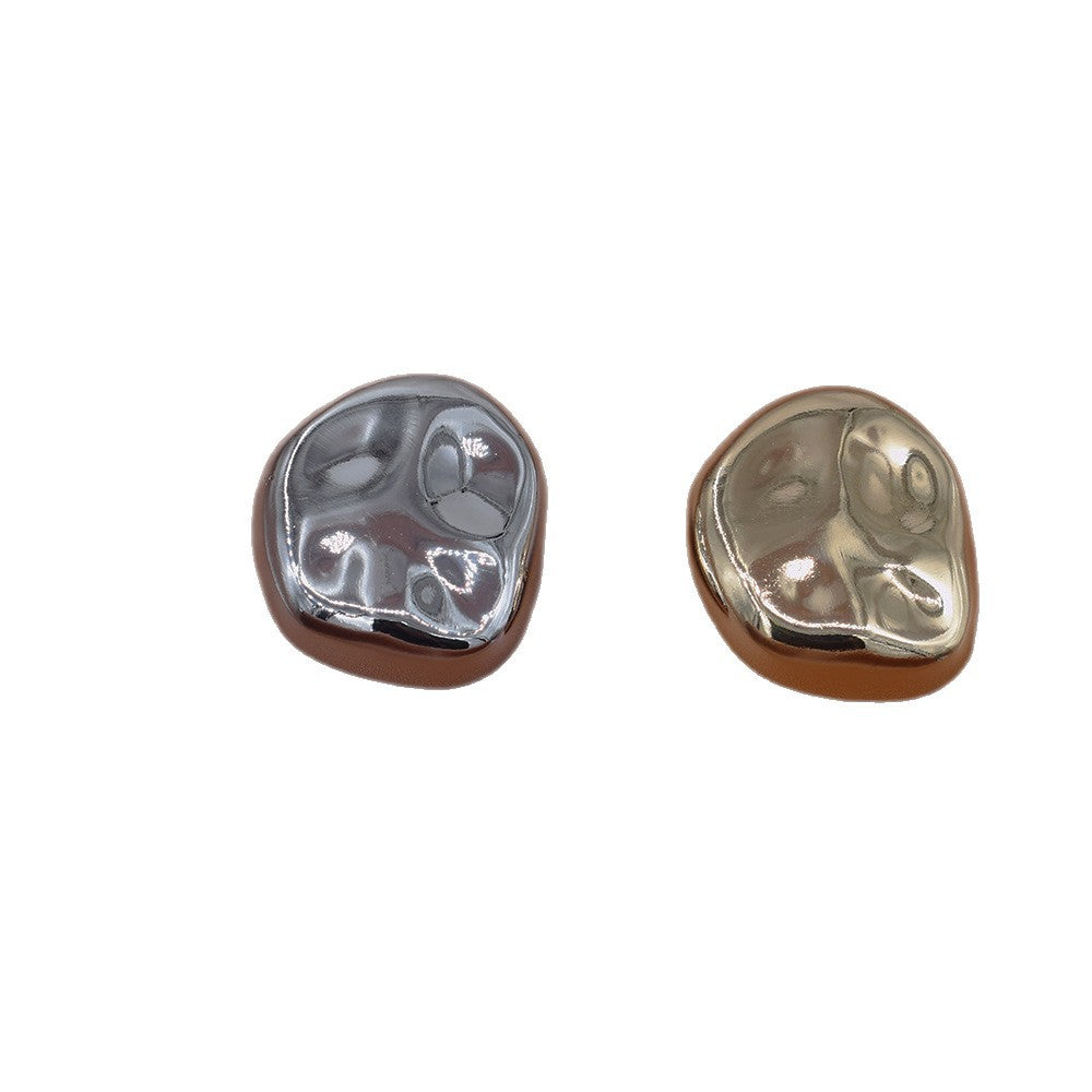 Irregular Pin Made Of Alloy With Electroplated Finish, Available In Gold