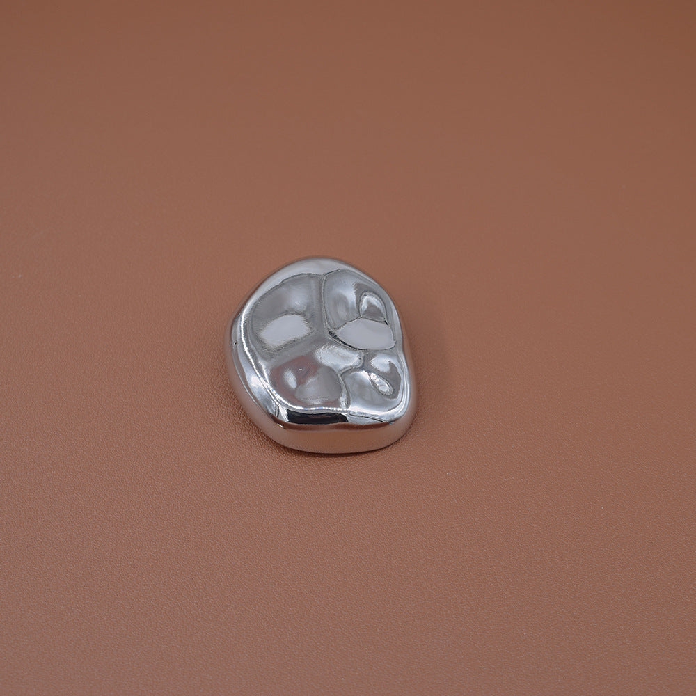 Irregular Pin Made Of Alloy With Electroplated Finish, Available In Gold