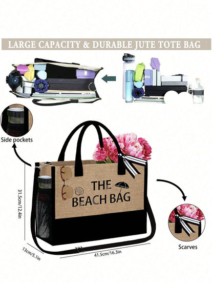 Unisex Square Polyester Shoulder Bag With Single Shoulder Strap, Printing Design, Suitable For All Seasons
