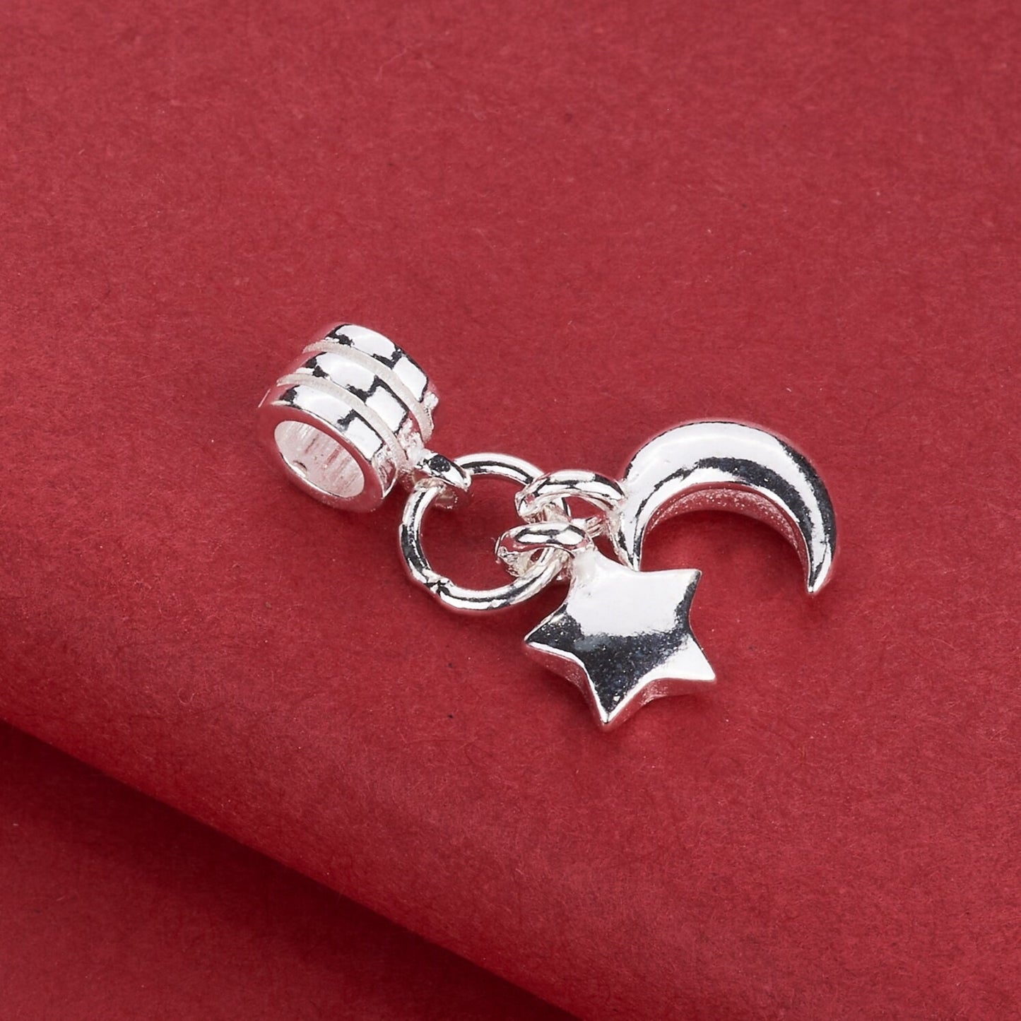 Pentagram Pendant In 925 Sterling Silver With Polished Finish, Retro Style Jewelry Accessory