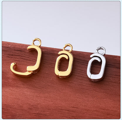 1 PCS 925 Sterling Silver Open Jump Rings Handmade Jewelry Accessories In Silver