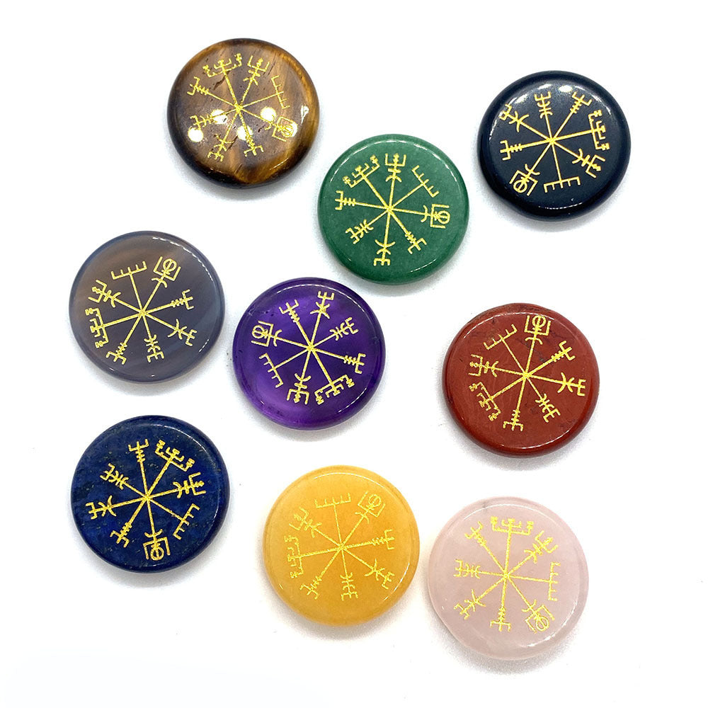 5 PCS Package Of Polished Natural Stone Round Lapis Lazuli Beads For Jewelry Making In Baroque Style