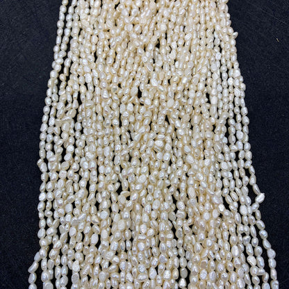 Polished Freshwater Pearl Beads With Smooth Surface And Irregular Craft, Hole Size 6~9.9mm For Jewelry Making