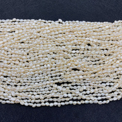 Polished Freshwater Pearl Beads With Smooth Surface And Irregular Craft, Hole Size 6~9.9mm For Jewelry Making