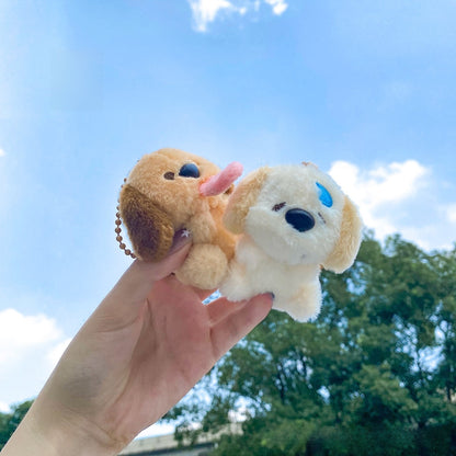 Plush Dog Stuffed Animal Toy, Soft And Cuddly Plush Hanging Keychain