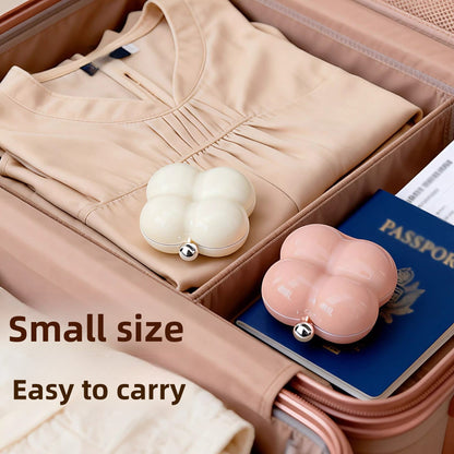 Solid Color Jewelry Box In White For Elegant Storage And Organization