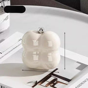 Cream White 7-compartment Portable Storage