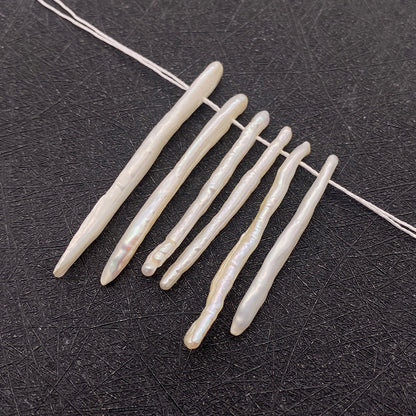 Freshwater Pearl Beads With Irregular Baroque Pearl Inlay, Natural Material In Baroque Style For Jewelry Making