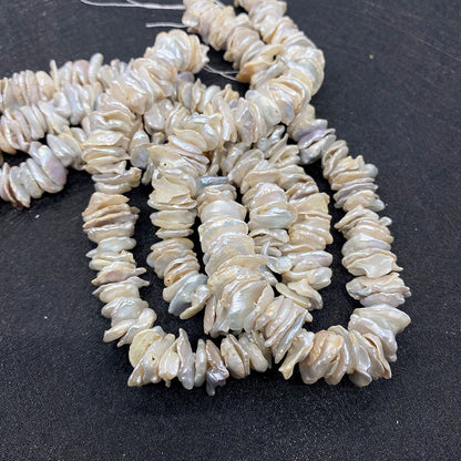 Irregular Natural Freshwater Pearl Beads Featuring Baroque Style For Jewelry Making
