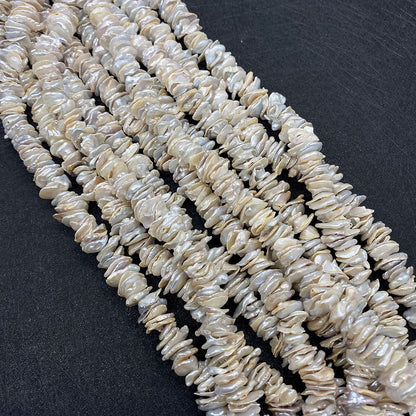 Irregular Natural Freshwater Pearl Beads Featuring Baroque Style For Jewelry Making
